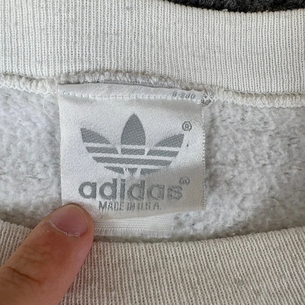 Vintage Adidas World Cup USA 94 Sweatshirt Mens XL White Crewneck Made in USA